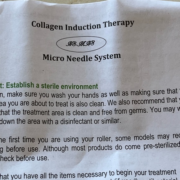 Never used!  New spa micro needling roller - Picture 5 of 5